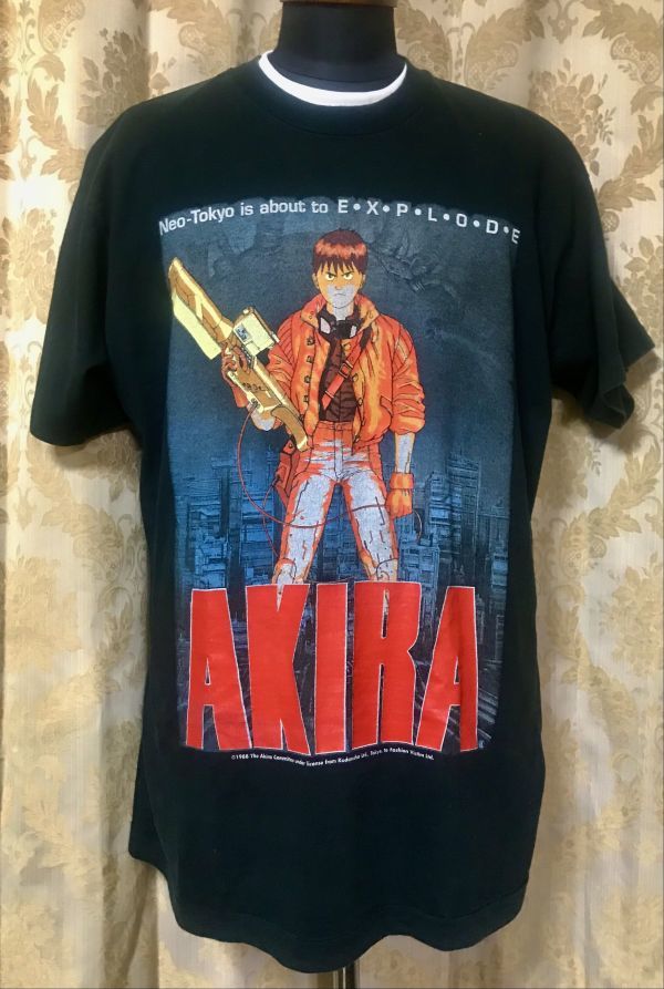 激レア AKIRA Tシャツ ブラック サイズXL USA製 アキラTシャツ-