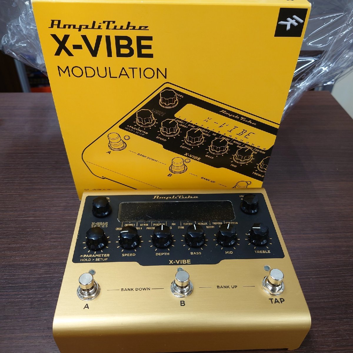 ★中古★IK MULTIMEDIA AmpliTube X-VIBE★X-GEARシリーズ★モジュレーター★