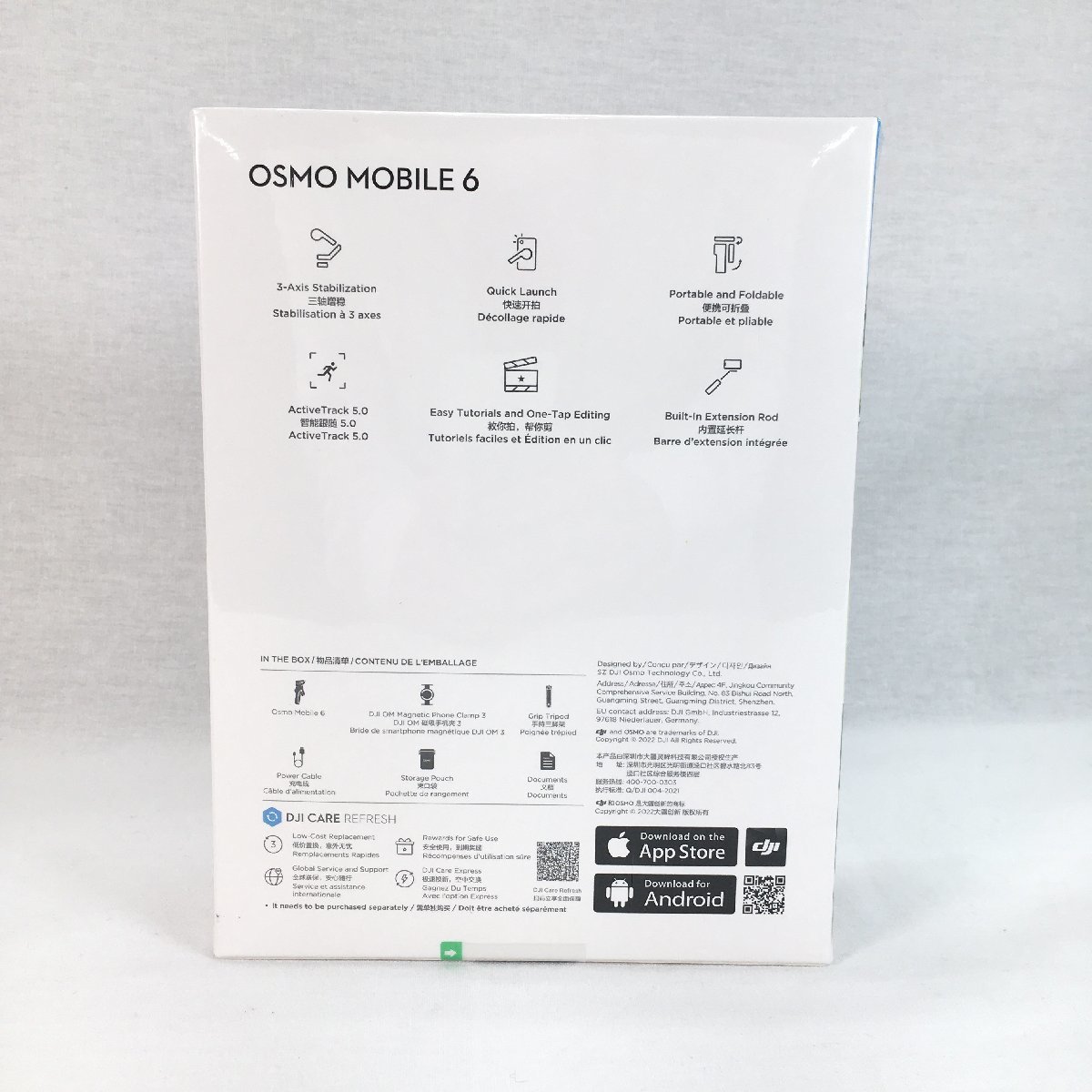 『未使用品』dji スマホ用ジンバルスタビライザー Osmo Mobile 6_画像2