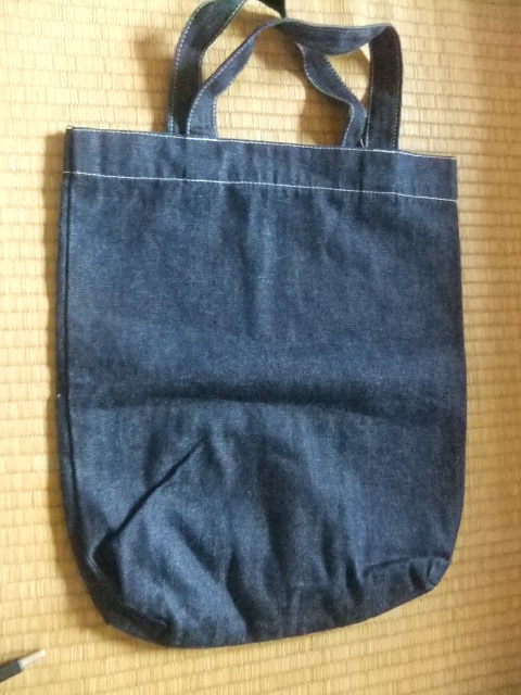 ★ 布製手提げバッグ  未使用保管品 ★の画像2