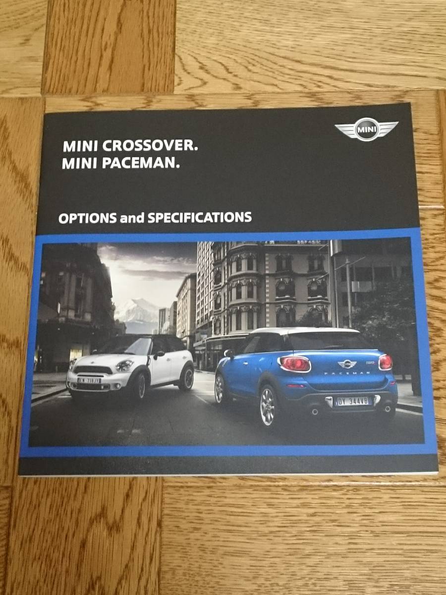  Mini crossover MINI CROSSOVER pace man MINI PACEMAN catalog [2013 year ( Heisei era 25 year )4 month ] hard-to-find [ control number MN-201304]