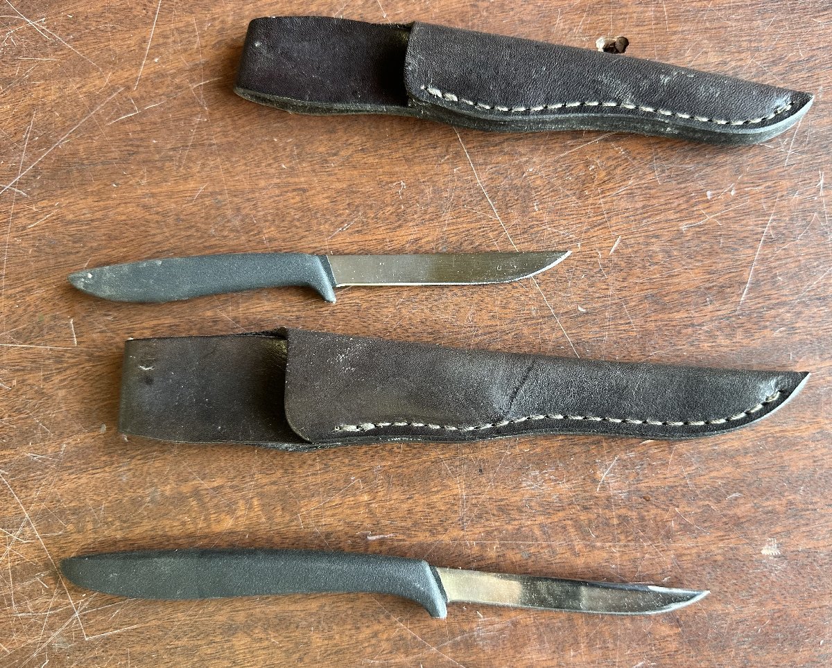 used GERBER オールドガーバー？ TROUT　BIRD PIXIE シースナイフ 2点 現状品