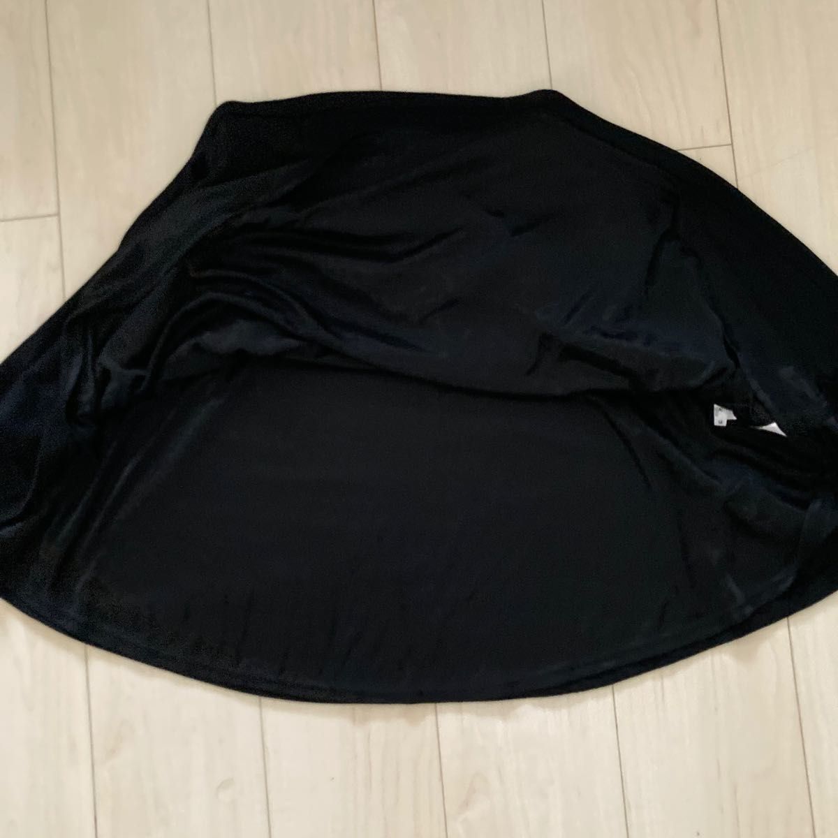 ナチュラルビューティベーシック フレアスカート サイズ M ブラック スカート レディース シンプル  ゆったり ベーシック 