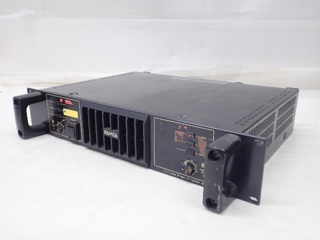 RAMSA ラムサ WP-9110 業務用2CHパワーアンプ National ナショナル(2