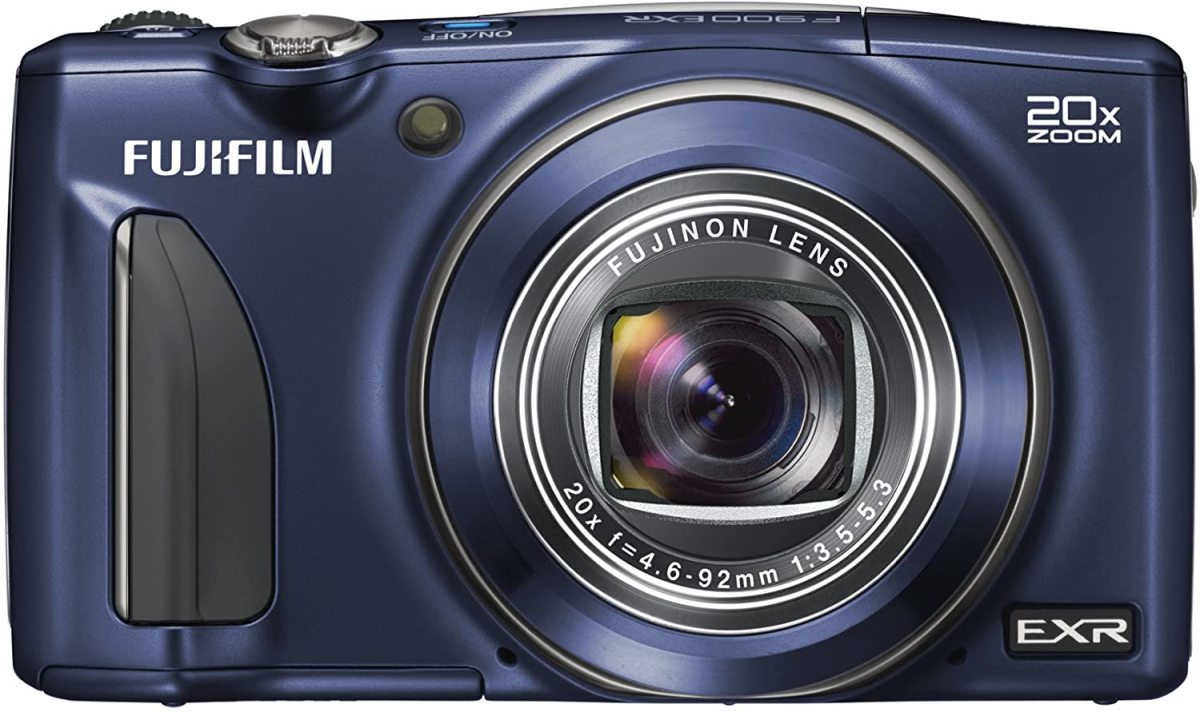 2022年新作入荷 中古 良品 FUJIFILM F900EXR ネイビー カメラ 人気 おすすす 初心者 フジフィルム 富士フイルム