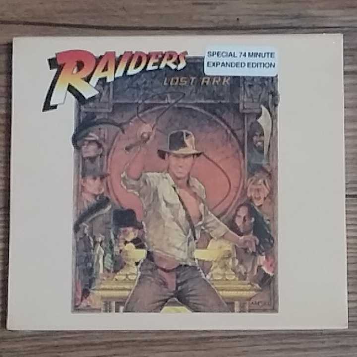 新品未開封　インディ・ジョーンズ　レイダース/失われた聖櫃(アーク)　限定盤　サントラCD　Raiders of the Lost Ark　ost　送料無料_画像1