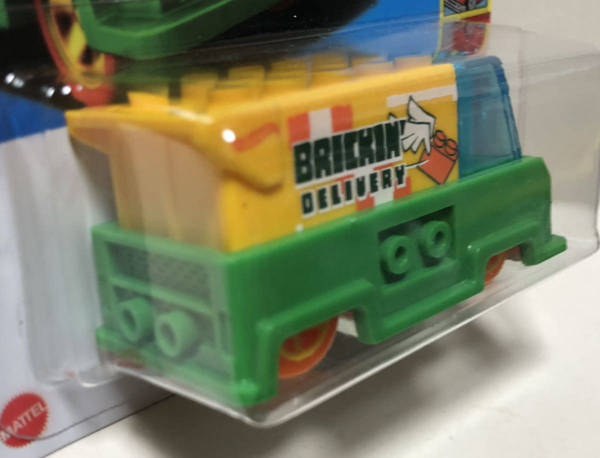 人気 ラスト Brickin Delivery ブリッキン デリバリー Kevin Cao ケビン カオ Mega メガブロック 互換性 2023 1st Green グリーン 絶版_画像4