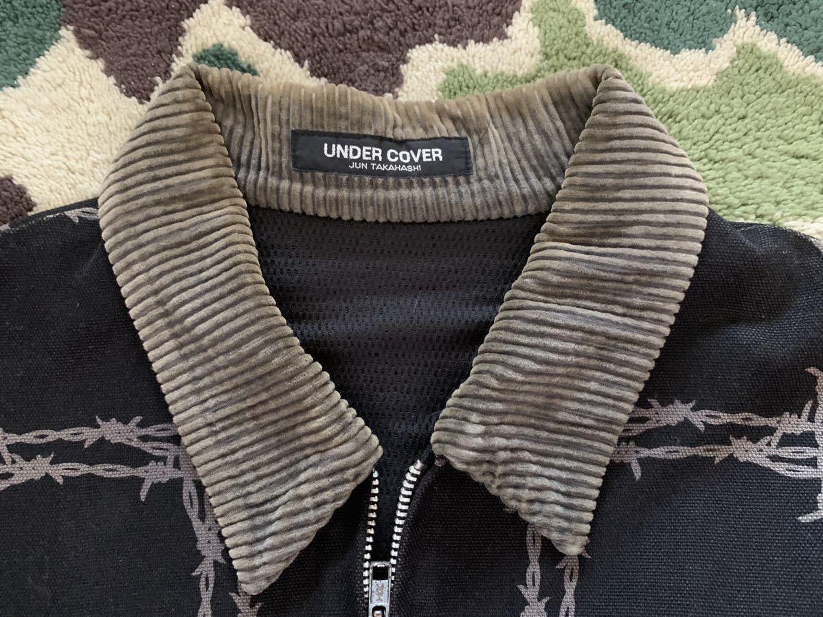 undercover アンダーカバー 有刺鉄線ワイヤーブルゾン 1996 undercover アンダーカバー 有刺鉄線ワイヤーブルゾン 1996