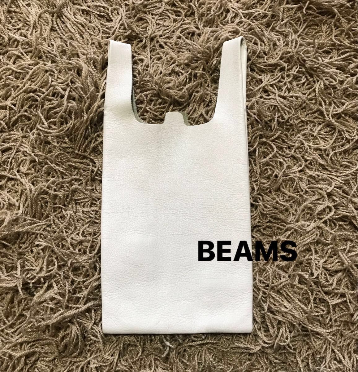 beamsレザートートバッグ