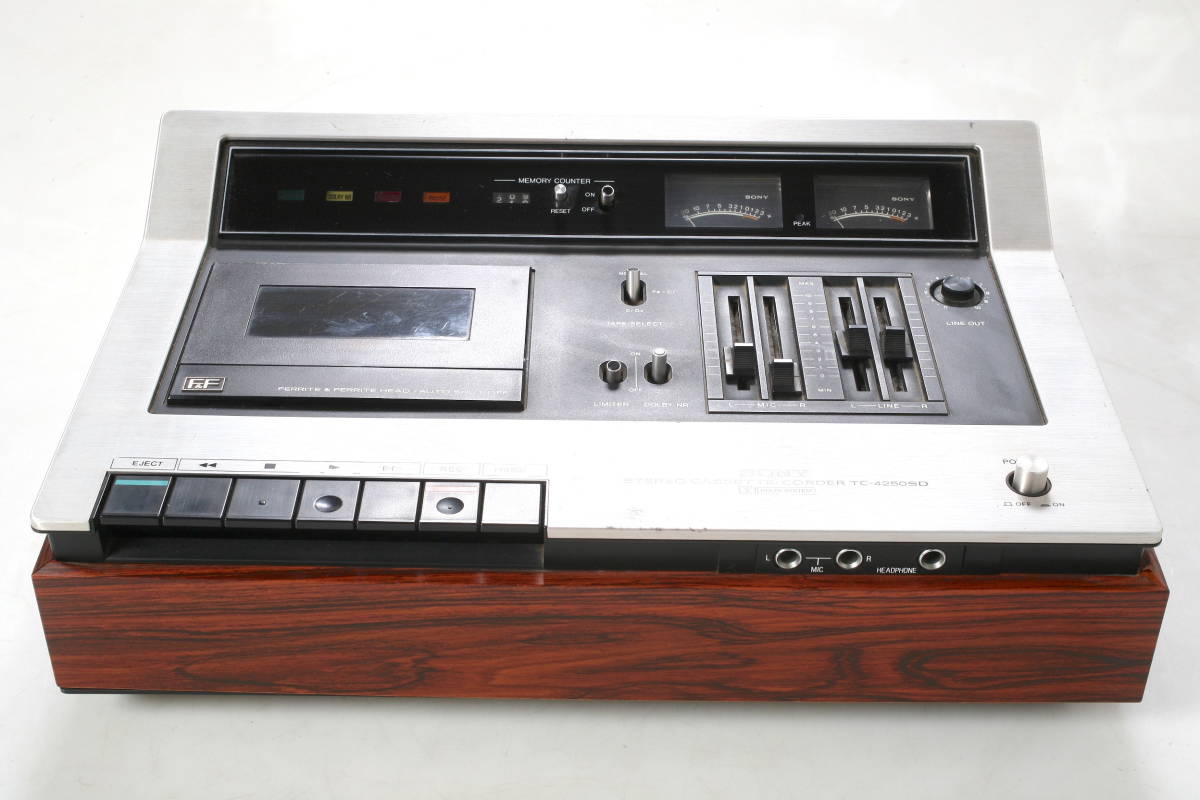 SONY カセットデッキ TC-4250SD STEREO CASSETTE CODER テープコーダー