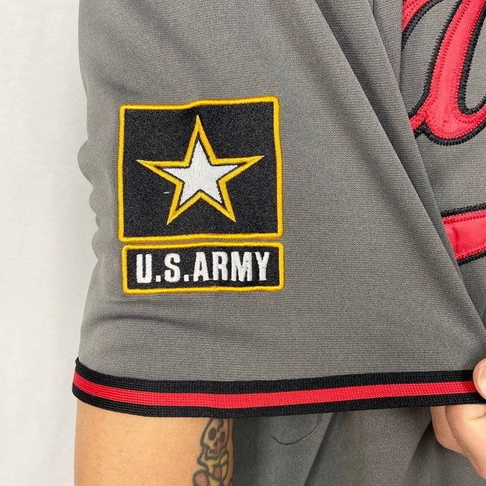 U.S.ARMY ミリタリー 米軍 チーム ベースボールシャツ メンズ2XL相当_画像7