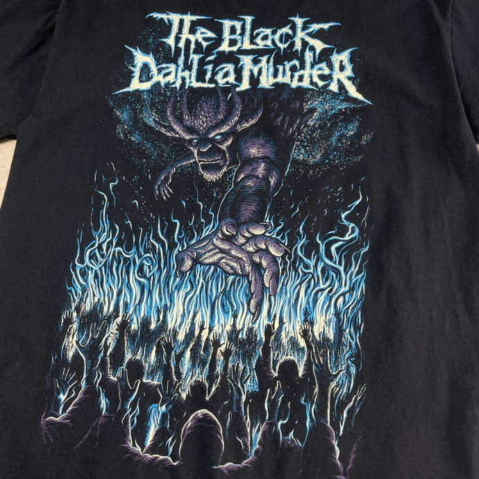 日本初の THE BLACK DAHLIA MURDER デスメタル バンドTシャツ メンズL