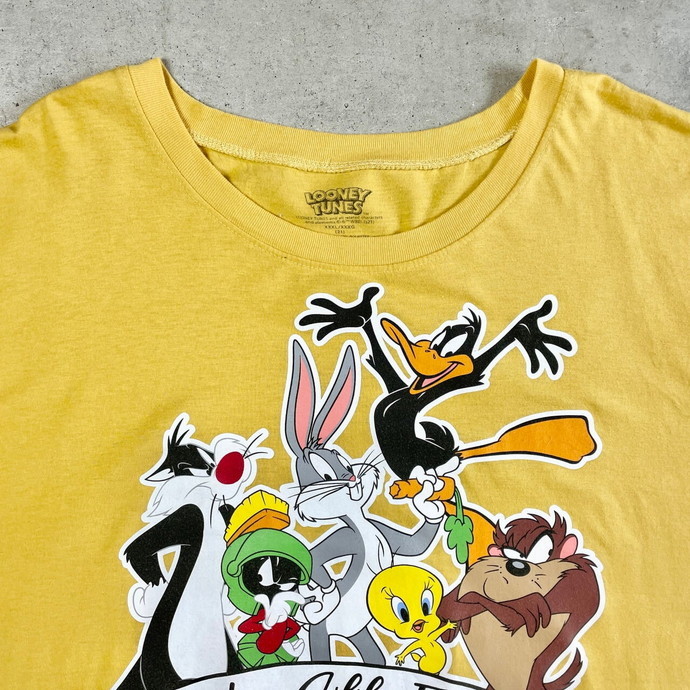 ビッグサイズ ルーニー・テューンズ キャラクター プリントTシャツ メンズ3XL_画像3