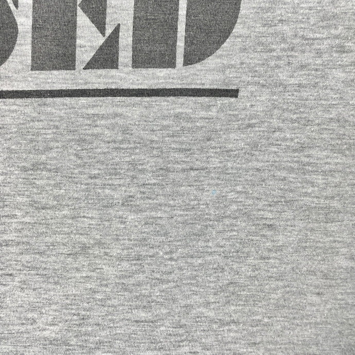 90年代 CLOSED PARIS ブランドロゴ? 染み込みプリント Tシャツ メンズL相当の画像5