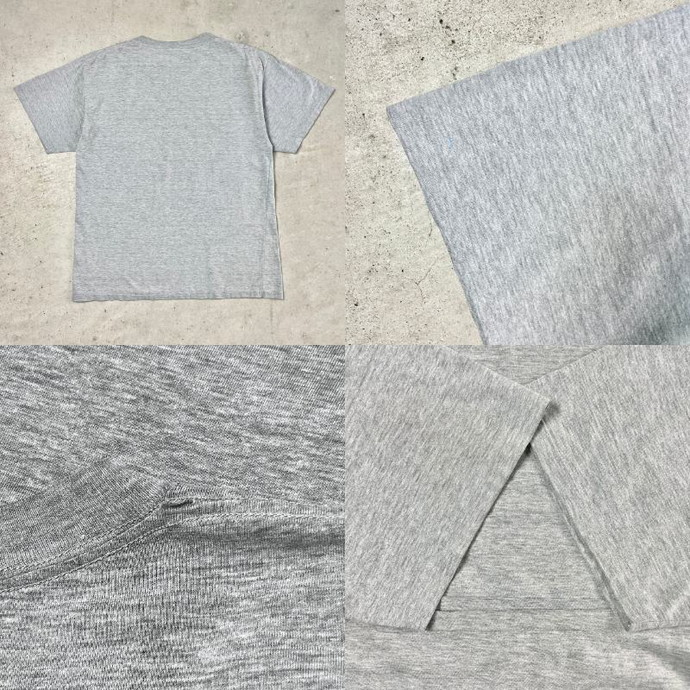 90年代 CLOSED PARIS ブランドロゴ? 染み込みプリント Tシャツ メンズL相当の画像8