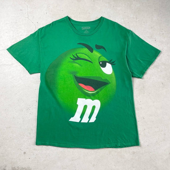 m&m's エムアンドエムズ アドバタイジング 企業 キャラクタープリントTシャツ メンズXL_画像2