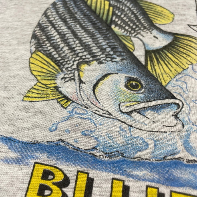 90年代 襤褸 USA製 Coors クアーズ ビール 魚 アニマル 企業ロゴ アドバタイジング Tシャツ メンズXL_画像3