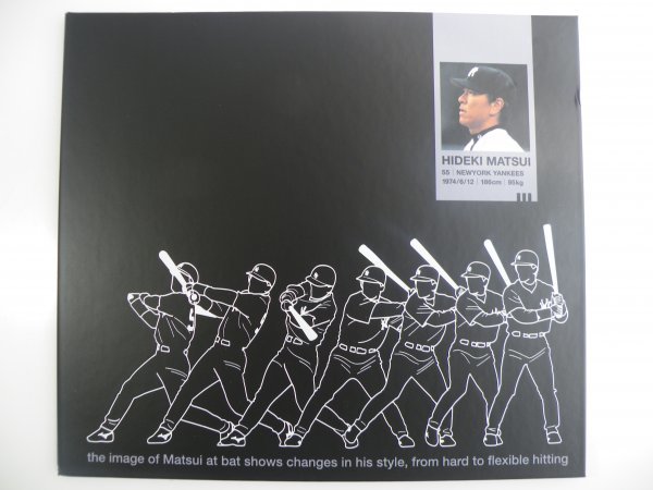 MLB 「HIDEKI MATSUI/松井秀喜 」フレーム記念切手 80円×10枚 入り 自宅保管品_画像6