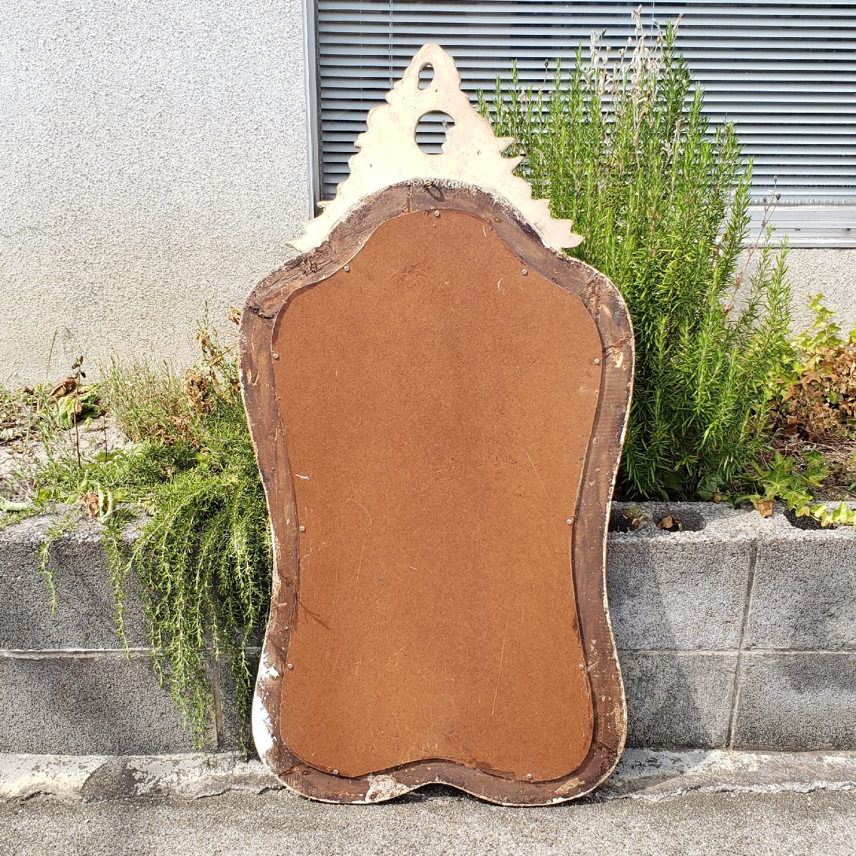 アンティーク壁掛けミラー W:56cm H:113cm ゴールド 洋風 宮殿 アンティーク壁掛けミラー W:56cm H:113cm ゴールド 洋風 宮殿