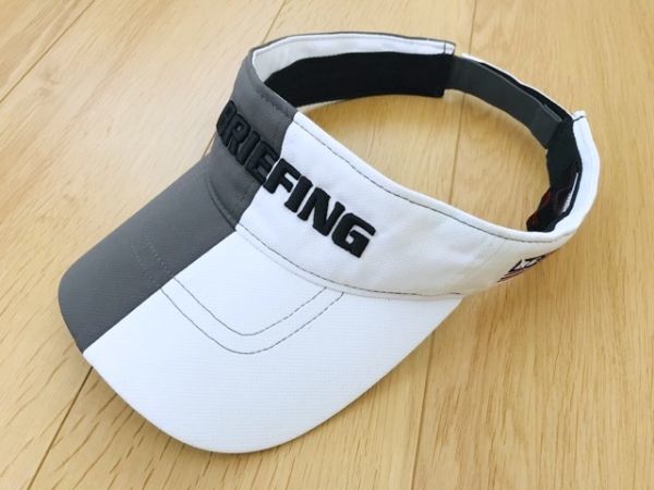 美品!ブリーフィングサンバイザー - サンバイザー