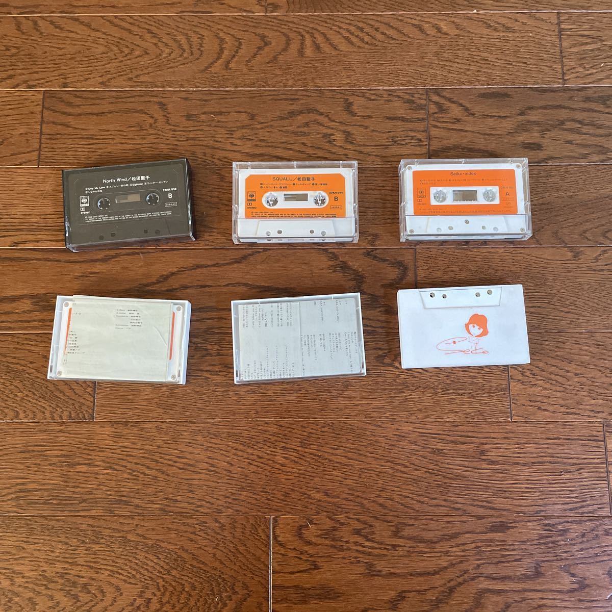 松田聖子カセットテープ 6巻セット_画像1