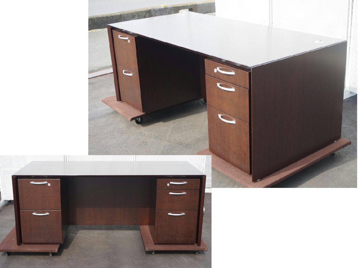 * beautiful goods oka blur hill . factory high class position member set EX-35.. boarding used with both sides cupboard desk + new goods boxed library 1 pcs + wardrobe 1 pcs set 