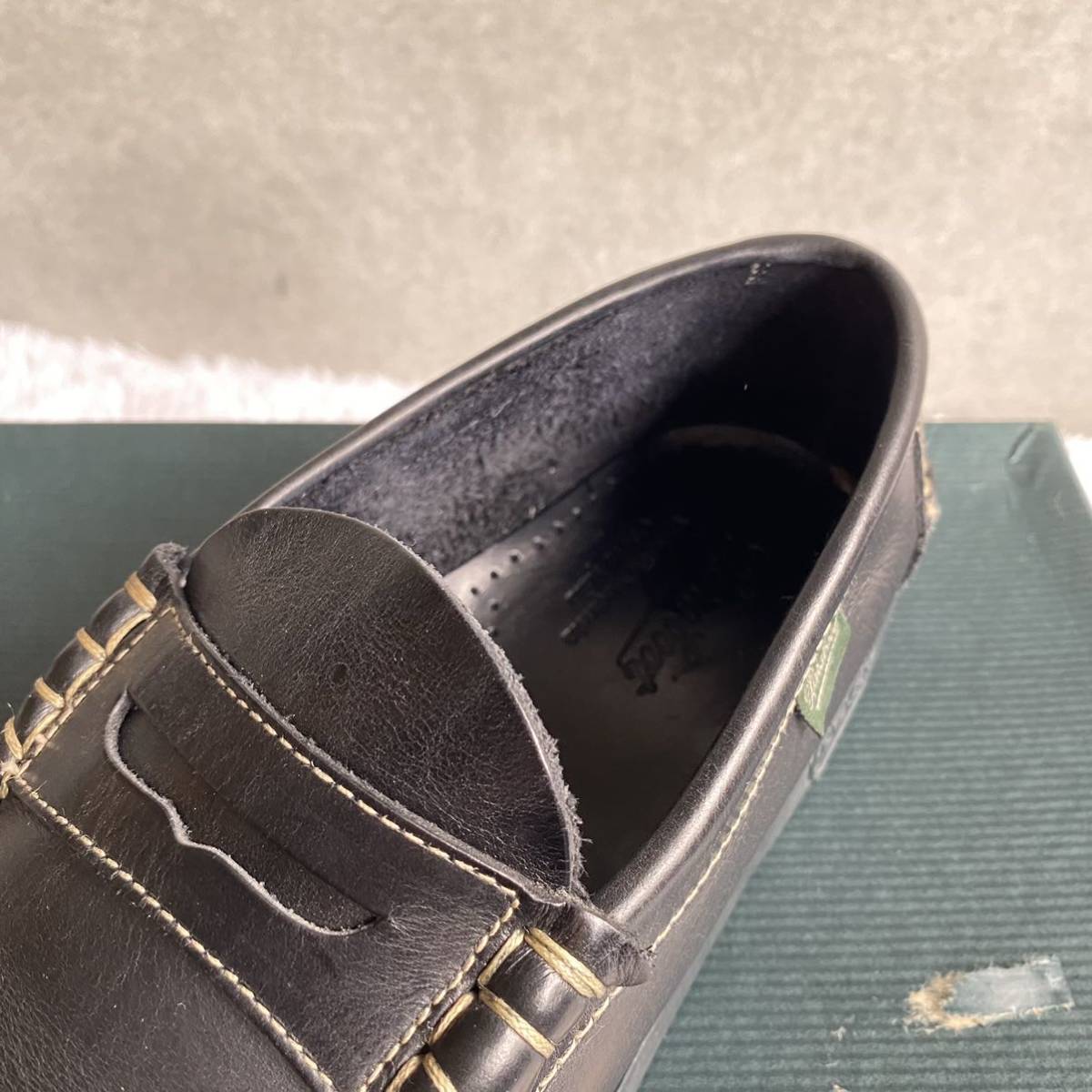爆売り! パラブーツ Paraboot ローファー 5 ブラック レディース 牛革