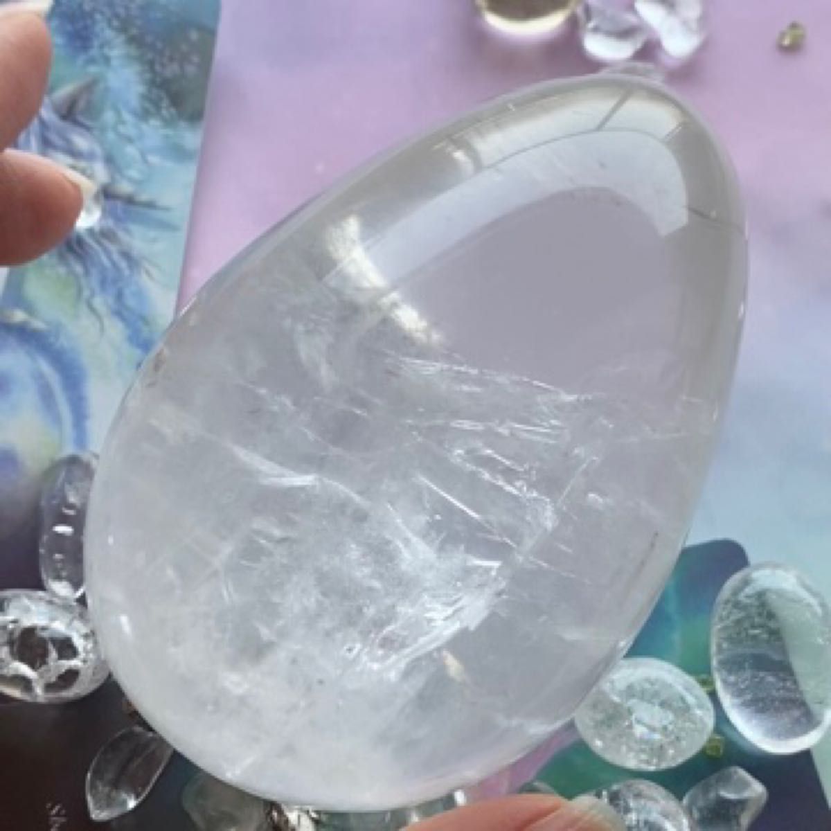 水晶 卵 エッグ
