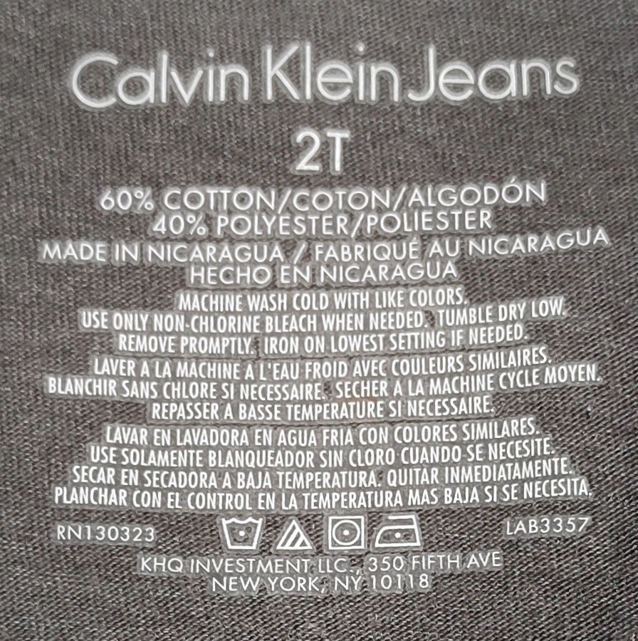 【美品】Calvin Klein Jeans キッズTシャツ 100cm