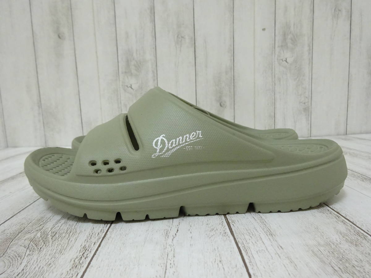 未使用品 Danner MIZUGUMO SLIDE サンダル カーキ SLATE GREEN レディース 24cm US6 ダナー ミズグモスライド_画像4