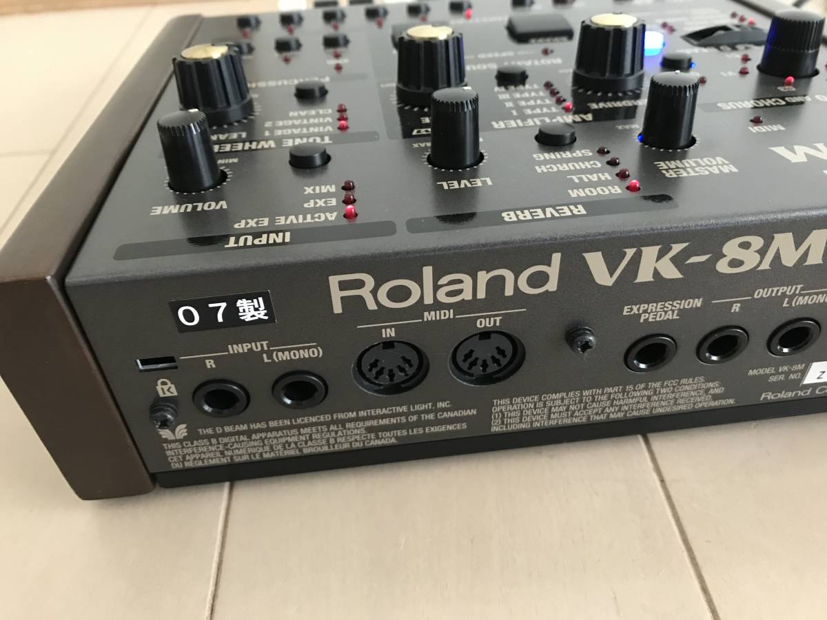 [ organ sound source ]Roland VK-8M virtual * tone wheel sound source organ module Roland (HAMMOND B3 ORGAN XM XK)