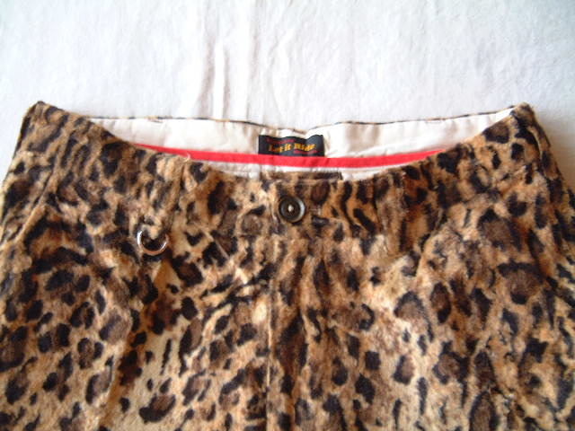 LET IT RIDE Leopard pattern shorts S(GOODENOUGH Nano Universe M&M)