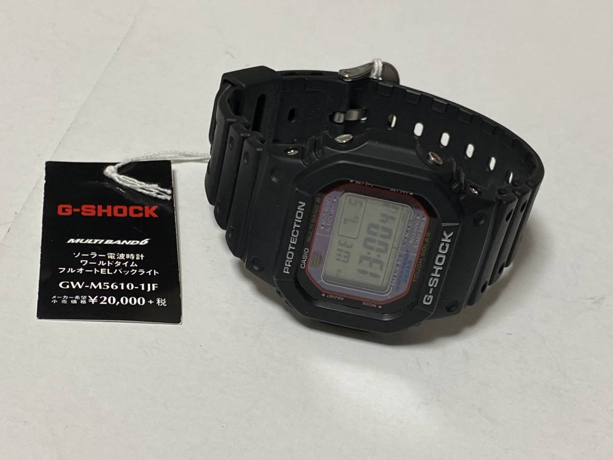 カシオ CASIO Gショック G-SHOCK タフソーラー Tough Solar 5600シリーズ GW-M5610-1JF 展示未使用品_画像5