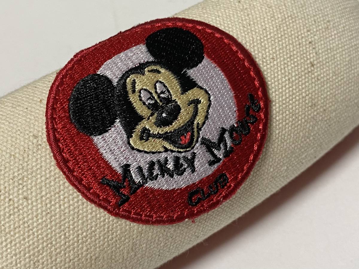 Disney ディズニー ミッキーマウス デザイン クロス付 メガネケース 眼鏡ケース  展示未使用品の画像2