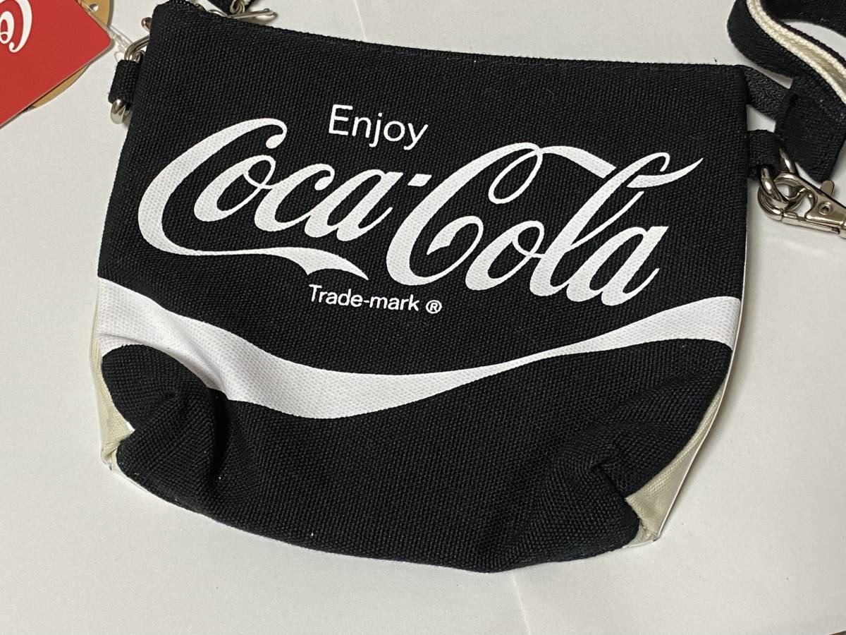 Coca-Cola コカ・コーラ スマホポーチ ブラック 展示未使用品_画像2