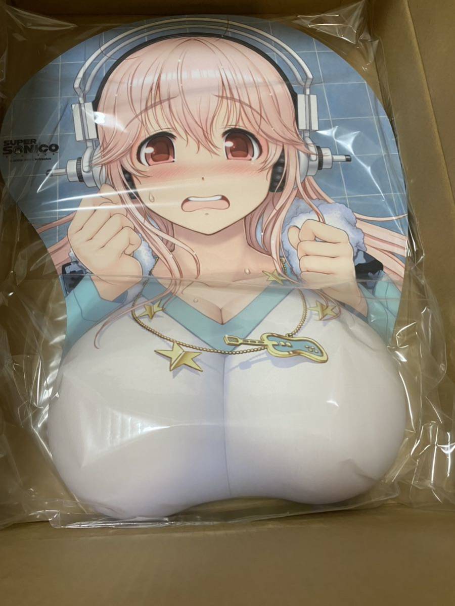生誕三周年記念 等身大おっぱいマウスパッド すーぱーそに子 等身大