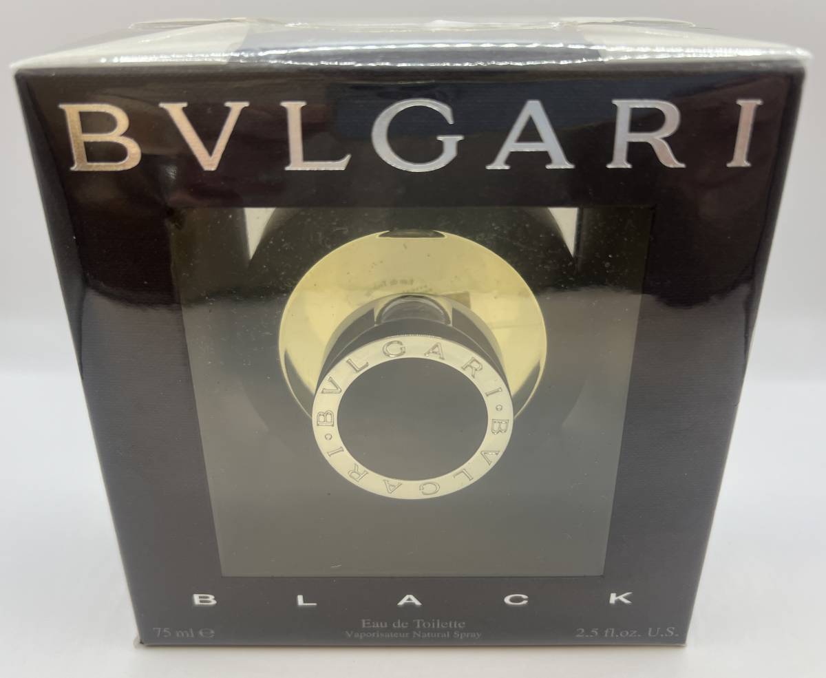 未使用 香水 BVLGARI ブルガリ ブラック オードトワレ ml