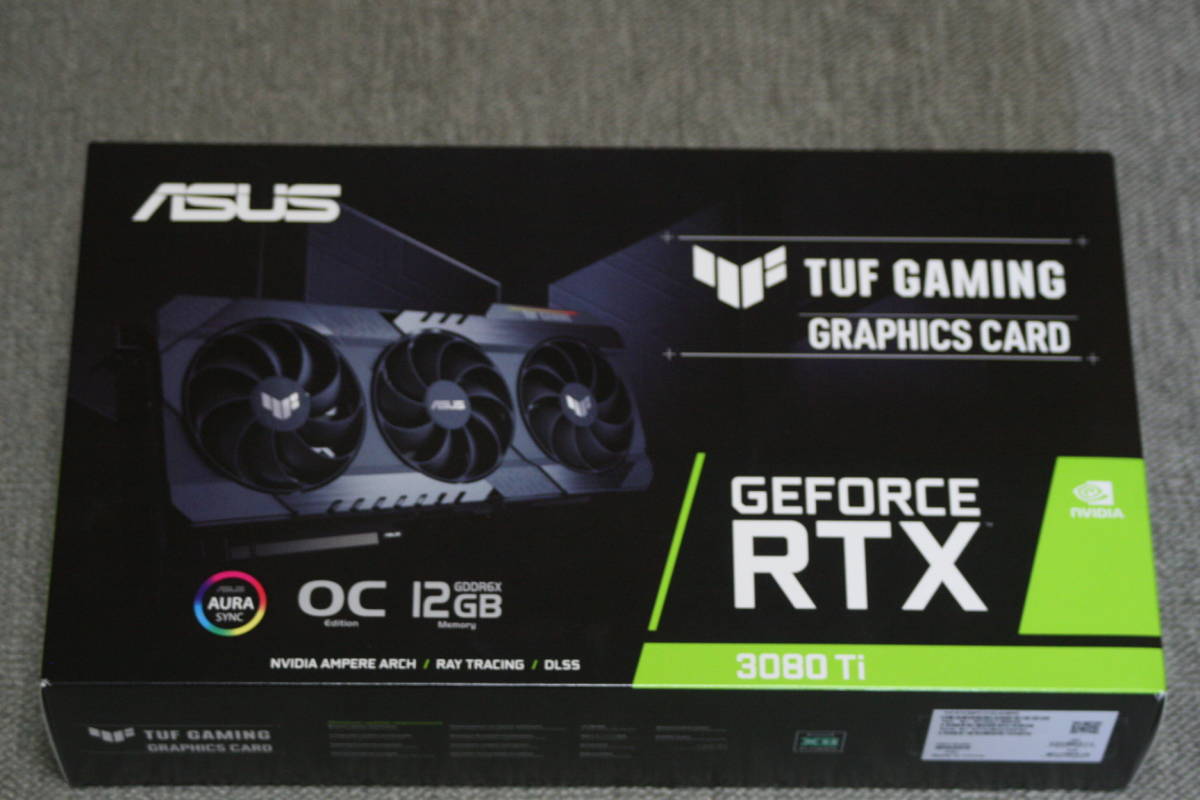 ASUS Tek TUF Gaming NVIDIA GeForce RTX 3080 Ti GPU O12G OC Edition