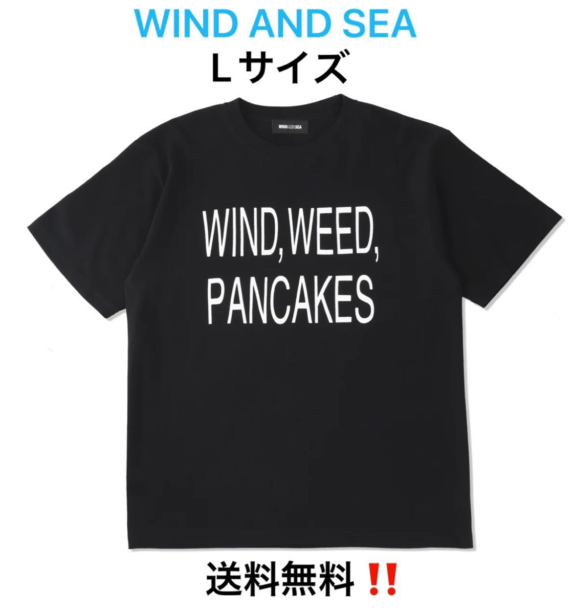 WIND AND SEA PEN PUBLIC X WDS S/S TEE 1 / BLACK Lサイズ