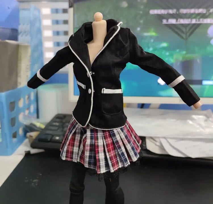 出産祝い 1/6女性フィギュア衣装 女性洋服 女子学生 制服