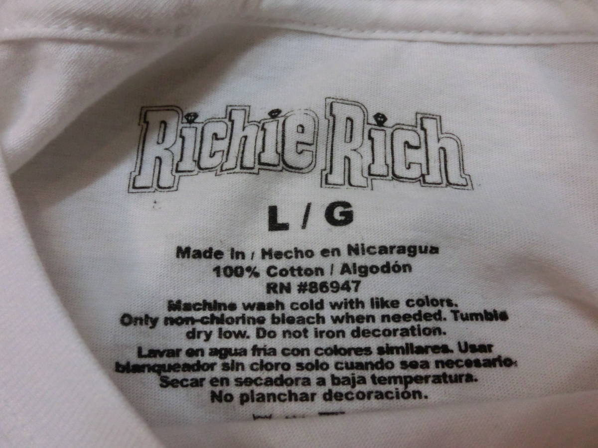 リッチー・リッチ Richie Rich◆Tシャツ USA ハーベイ コミック アメコミ ハーヴェイ・コミック ビンテージ アメリカ 古着 キャスパー