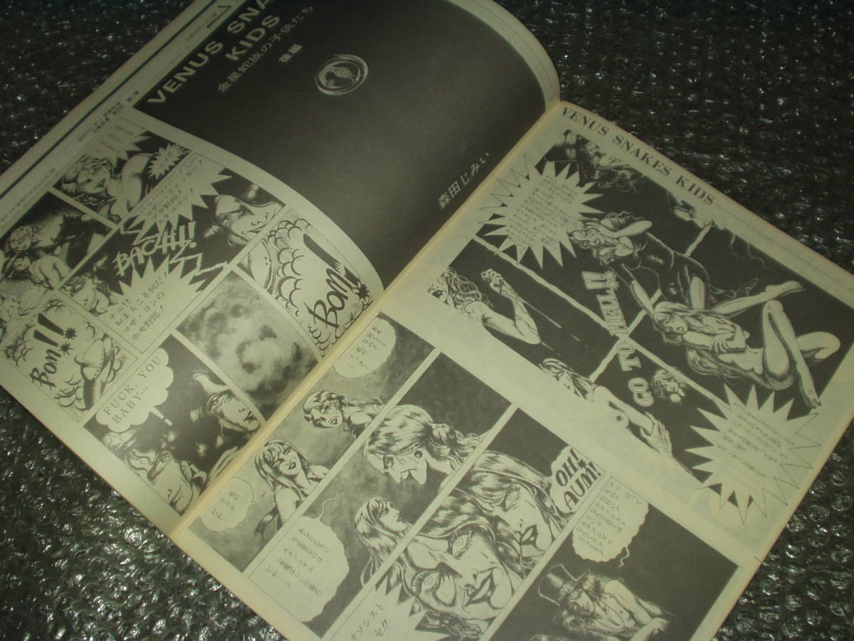 雑誌◆「ZOO/SUPER HEAD MAGAZINE」NO.4(1976/MARCH-APRIL)～森田じみい/ローリング・ストーンズ/パンタ/竹田和夫/中川五郎/間章_画像3