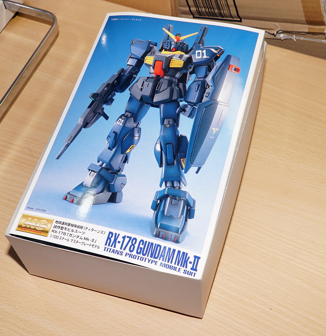 未組立 MG マスターグレード ガンダムMk-II 機動戦士Zガンダム ガンダムMK2 ティターンズ 送料無料_画像8