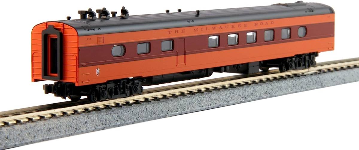 KATO USA 鉄道模型用品 N ミルウォーキー ロードオリンピアン ハイアワサ 9両セット 客車セットn210