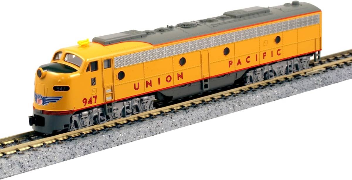 KATO USA 鉄道模型製品 N EMD E9A Union Pacific #947 ロサンゼルス市用 アーマーイエロー (176-5323)n204