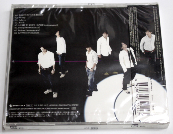 ヤフオク 新品 V6 Light In Your Heart ヤフオク 新品 V6 Light In Your Heart