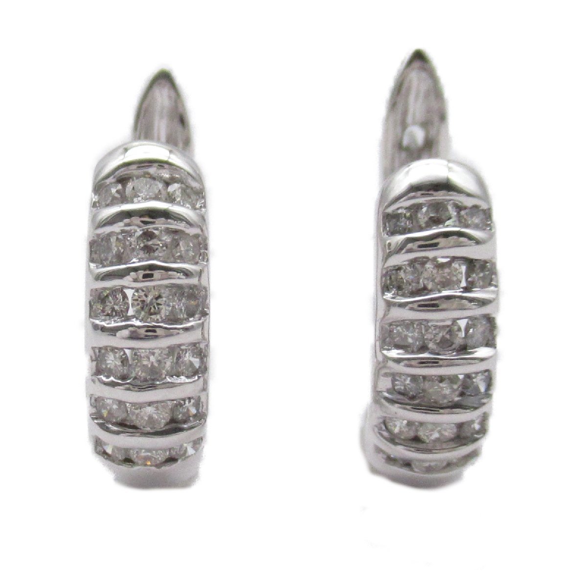 JEWELRY ジュエリー ピアス ダイヤモンド ピアス クリア系 K18WG