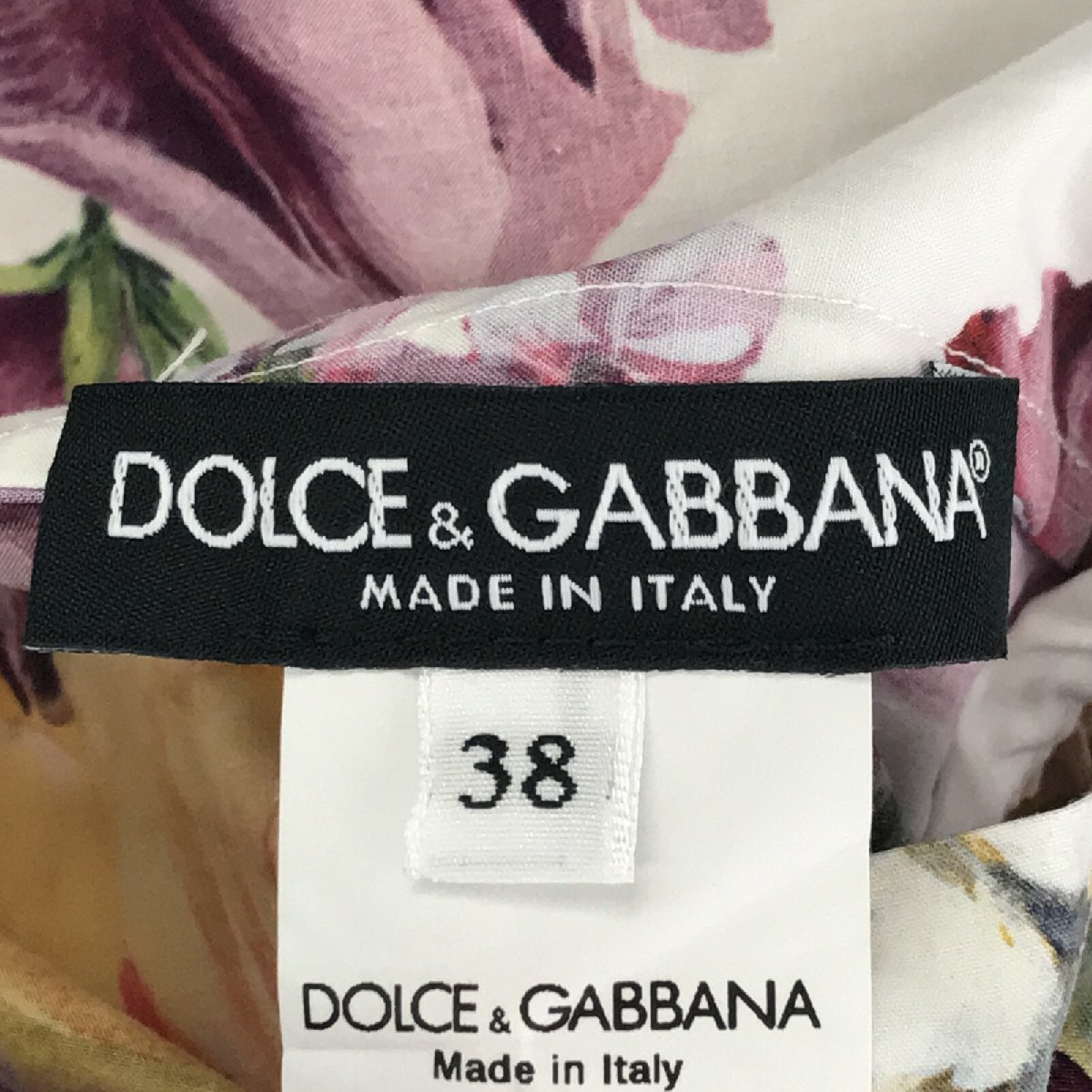 DOLCE&GABBANA ドルチェアンドガッバーナ ワンピース ワンピース 花柄