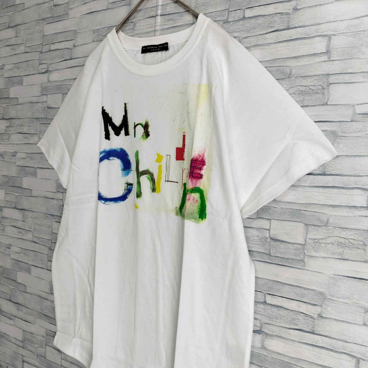 【未使用】Mr.Children☆シフクノオト 2004ツアーTシャツ　入手困難　Mサイズ　ホワイト　ミスターチルドレン　ミスチル　希少　レア　半袖_画像3