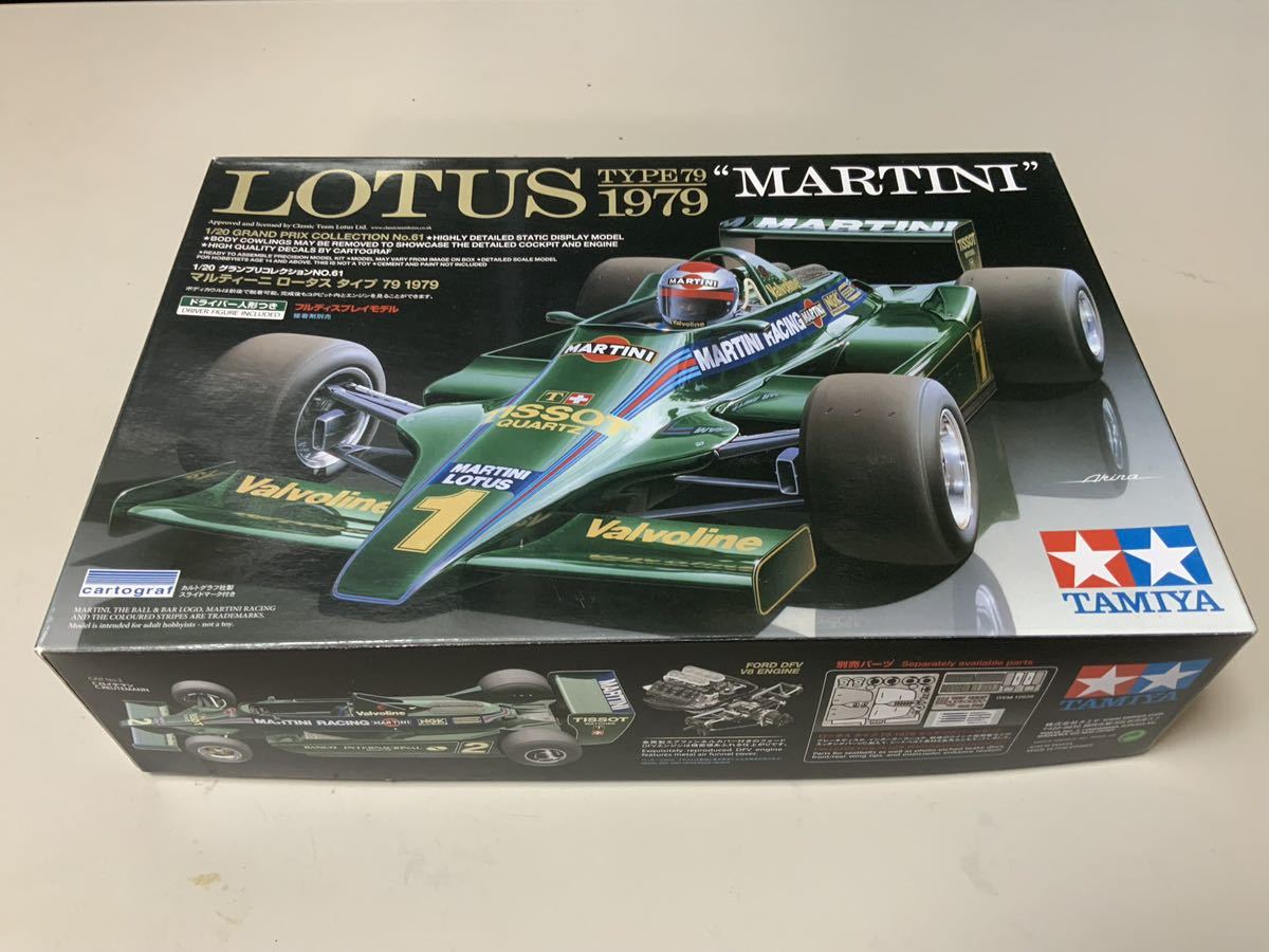 ◎TAMIYA タミヤ 1/20◎マルティーニ ロータス 79 1979◎タミヤ純正